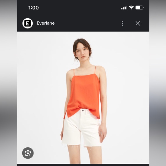 Everlane Denim Shorts size 26 - Picture 1 of 4